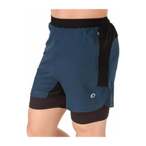 Training Running Dry Fit Solid Shorts for Men